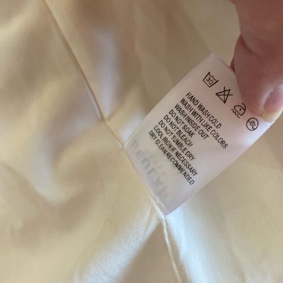 Beulah faux fur pink/beige jacket snap closure size large - Picture 12 of 16